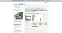 Desktop Screenshot of ferien-land.de