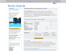 Tablet Screenshot of ferien-land.de
